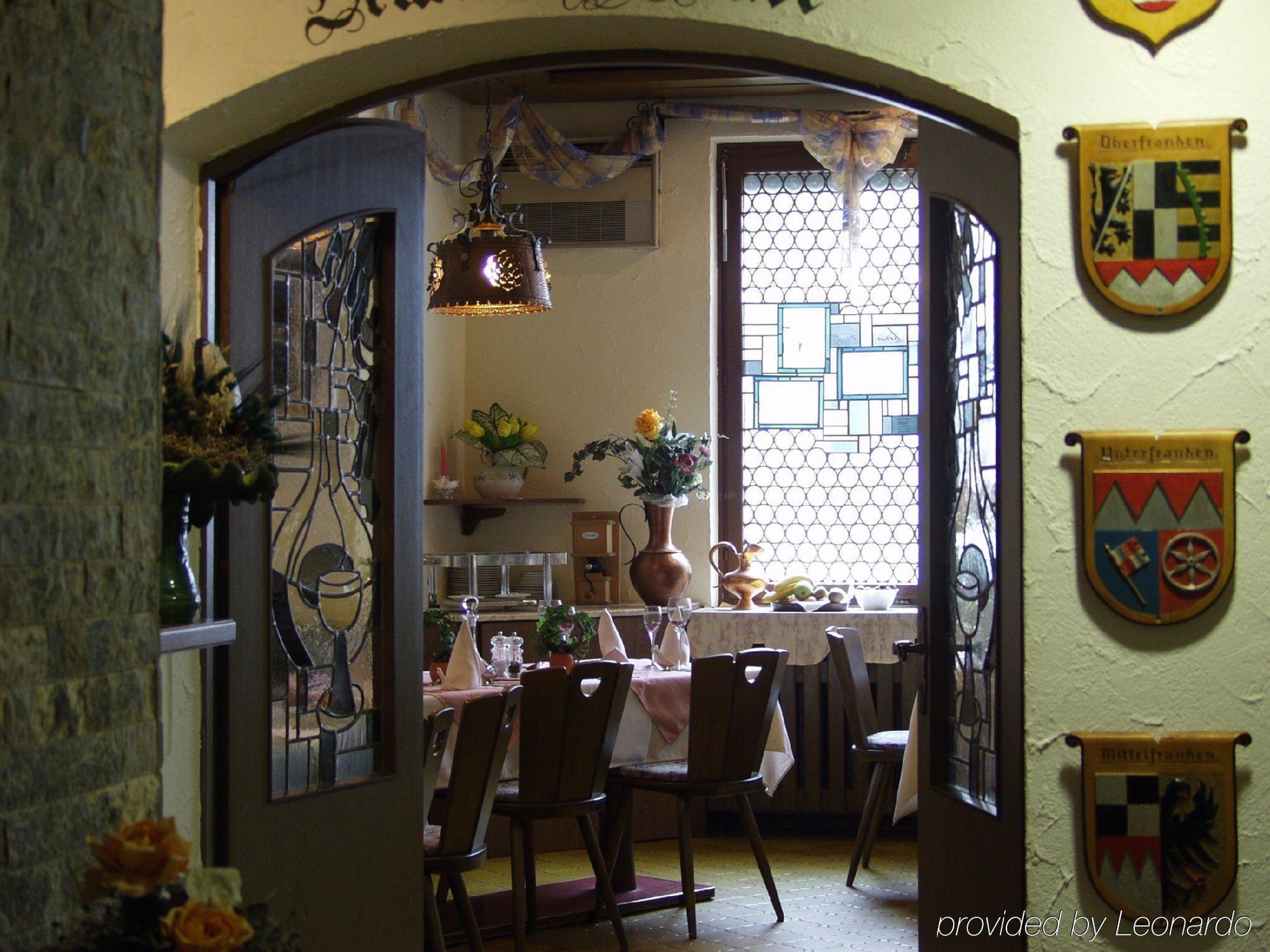 Akzent Hotel Am Bach Dettelbach Restaurang bild
