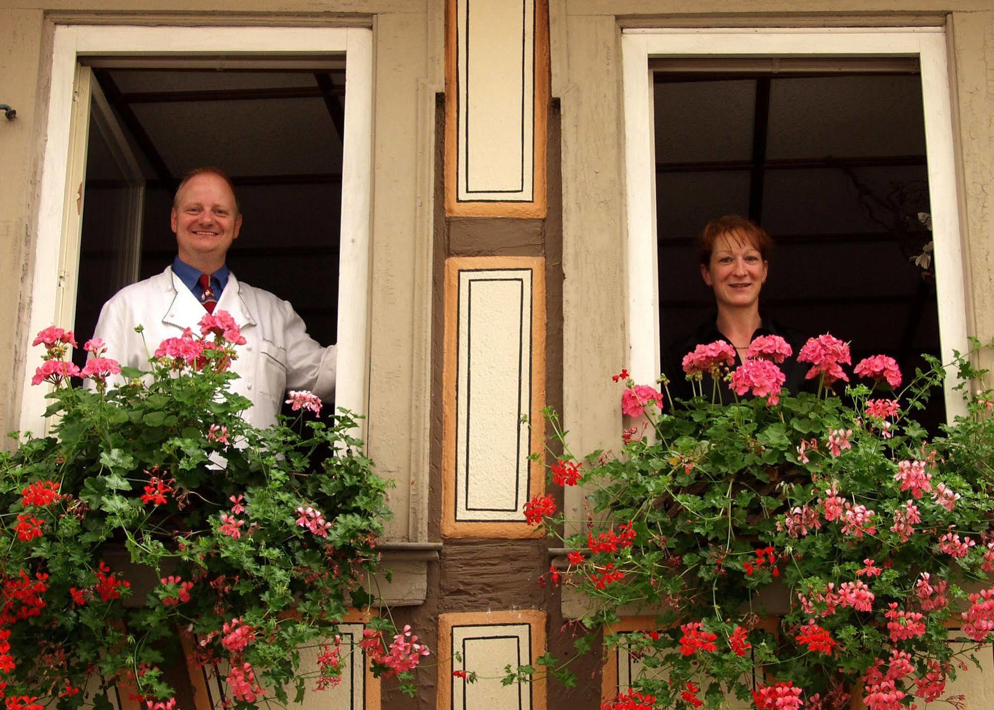 Akzent Hotel Am Bach Dettelbach Exteriör bild